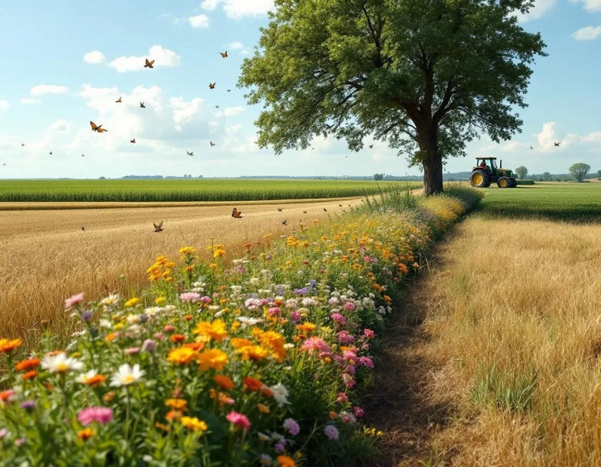 Rôle des zones refuges dans la protection de la nature en milieu agricole