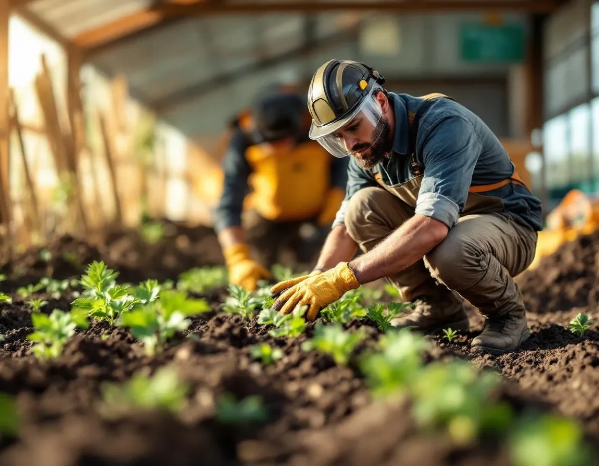 Santé et sécurité dans les fermes en conversion écologique