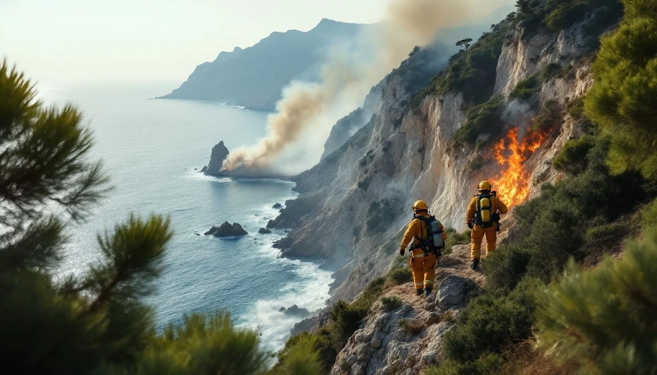 Info Marseille dernière minute : incendie maîtrisé à Calanques