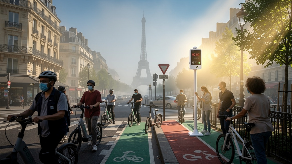 Pollution de l'air aujourd'hui en France : cartes et alertes en direct